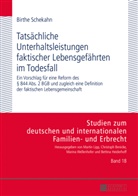Birthe Schekahn - Tatsächliche Unterhaltsleistungen faktischer Lebensgefährten im Todesfall