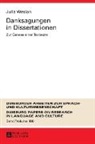 Julia Wesian - Danksagungen in Dissertationen