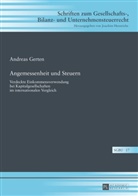 Andreas Gerten - Angemessenheit und Steuern