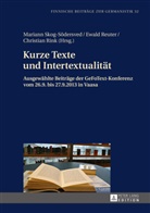 Ewald Reuter, Christian Rink, Mariann Skog-Södersved - Kurze Texte und Intertextualität