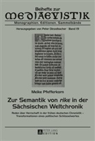 Meike Pfefferkorn - Zur Semantik von "rike" in der Sächsischen Weltchronik