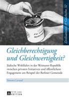 Simona Lavaud - Gleichberechtigung und Gleichwertigkeit?