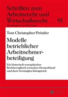 Tom Christopher Pröstler - Modelle betrieblicher Arbeitnehmerbeteiligung
