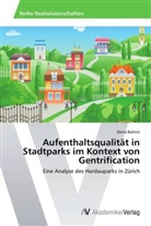 Denis Batinic - Aufenthaltsqualität in Stadtparks im Kontext von Gentrification