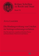 Anna Lageder - Die Bindungswirkung von Urteilen im Vertragsverletzungsverfahren