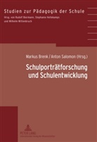 Markus Brenk, Anton Salomon - Schulporträtforschung und Schulentwicklung