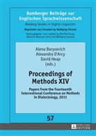 Alena Barysevich, Alexandra D'Arcy, David Heap - Proceedings of Methods XIV