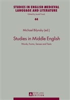 Michael Bilynsky - Studies in Middle English