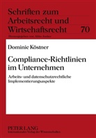 Dominic Köstner - Compliance-Richtlinien im Unternehmen