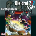 Boris Pfeiffer - Die drei ??? Kids - Mächtige Magier, 1 Audio-CD (Livre audio)