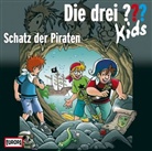 Boris Pfeiffer - Die drei ??? Kids - Schatz der Piraten, Audio-CD (Livre audio)
