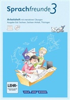 Andrea Knöfler, Katri Junghänel, Katrin Junghänel, Katrin Junghänel, Susann Kelch, Susanne Kelch... - Sprachfreunde, Ausgabe Süd (2015): Sprachfreunde - Sprechen - Schreiben - Spielen - Ausgabe Süd (Sachsen, Sachsen-Anhalt, Thüringen) - Neubearbeitung 2015 - 3. Schuljahr