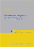 Holger Siever - Übersetzen und Interpretation