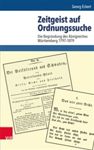 Georg Eckert, Georg - Zeitgeist auf Ordnungssuche
