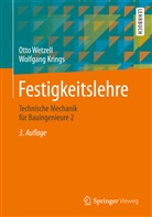 Wolfgang Krings, Ott Wetzell, Otto Wetzell, Otto W. Wetzell - Technische Mechanik für Bauingenieure. Bd.2