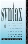 Brown, Keith Brown, Keith Miller Brown, Jim Miller - Syntax