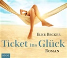 Elke Becker, Jo Kern - Ticket ins Glück, 5 Audio-CDs (Audio book)