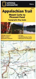 National Geographic Maps, National Geographic Maps - Trails Illust - National Geographic Adventure Travel Map Mount Carlo to Pleasant Pond