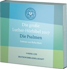 Rufus Beck - Bibelausgaben: Die große Luther-Hörbibel 2017 - Die Psalmen, 4 Audio-CDs (Audiolibro)