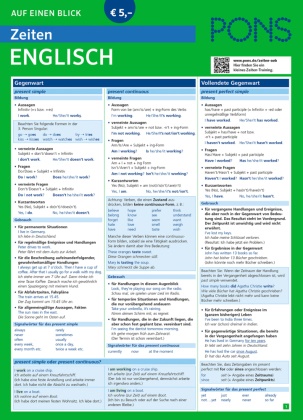 Christina Cott - PONS Zeiten auf einen Blick Englisch