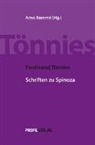 Ferdinand Tönnies, Arn Bammé, Arno Bammé, Arno (Hg. ) Bammé - Ferdinand Tönnies: Schriften zu Spinoza