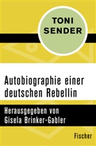 Toni Sender, Gisela Brinker-Gabler - Autobiographie einer deutschen Rebellin