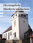 C Hensel, C. Hensel, Christian Hensel - Die evangelische Pfarrkirche von Sersheim