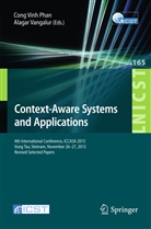 Alagar, Vangalur Alagar, Pha Cong Vinh, Cong Vinh Phan, Alagar Vangalur, Phan Cong Vinh - Context-Aware Systems and Applications