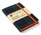 Waverley Scotland - Black Watch: Waverley Genuine Tartan Cloth Commonplace Notebook 9cm