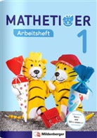 Martin Kinkel-Craciunescu, Martina Kinkel-Craciunescu, Thoma Laubis, Thomas Laubis, Thoma Laubis, Thomas Laubis - Mathetiger, Neubearbeitung 2016 - 1: Mathetiger 1 - Arbeitsheft