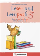 Christ Koppensteiner, Christa Koppensteiner, Christl Meixner, Elisabeth Lottermoser - Lese- und Lernprofi - silbierte Ausgabe - 3: Lese- und Lernprofi 3 - Arbeitsheft - silbierte Ausgabe