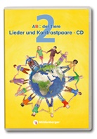 Klaus Kuhn, Kerstin Mrowka-Nienstedt, Klaus Kuhn - ABC der Tiere, Neubearbeitung 2016: ABC der Tiere / ABC der Tiere 2 - Lieder und Kontrastpaare, Audio-CD (Livre audio)