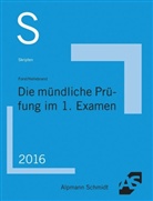 Gerrit Forst, Gerrit (Dr. Forst, Johannes Hellebrand, Johannes (Prof. Dr Hellebrand - Die mündliche Prüfung im 1. Examen