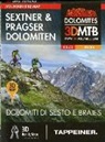 Athesi Tappeiner Verlag - Mountainbike-Karte Sextner und Pragser Dolomiten. Cartina Mountainbike Dolomiti Di Sesto e Braies