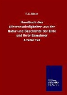 F G Blanc, F. G. Blanc - Handbuch des Wissenswürdigkeiten aus der Natur und Geschichte der Erde und ihrer Bewohner
