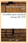 De Madre-A-H-J, de Madre-A-H-J - Formulaire pour contrats de mariage