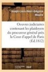 Mourre-J-L-H-G - Oeuvres judiciaires contenant les