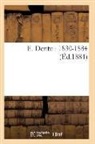 Sans Auteur, Sans Auteur - E. dentu : 1830-1884