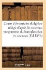 Sans Auteur, Sans Auteur - Cours elementaire d algebre
