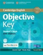 Annette Capel, Annette Sharp Capel, Wendy Sharp - Objective Key Student Book with Answers and CD-ROM with Testbank