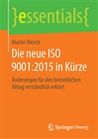 Martin Hinsch - Die neue ISO 9001:2015 in Kürze