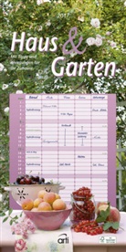 Arti Kalender &amp; Promotion - Haus & Garten - Familienkalender 2017