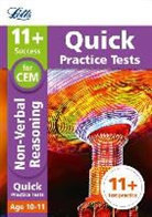 Collins 11+, Letts 11+, Ph Letts 11+ The 11 Plus Tutoring Academy Mcmahon, Philip McMahon, The 11 Plus Tutoring Academy - 11+ Non-Verbal Reasoning Quick Practice Tests Age 10-11 (Year 6)
