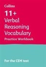 Collins 11+, Letts 11+, Ph Letts 11+ The 11 Plus Tutoring Academy Mcmahon, Philip McMahon - 11+ Verbal Reasoning Vocabulary Practice Workbook