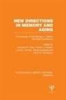 Leonard Fozard Poon, Leonard W. Fozard Poon, David Arenberg, Laird Cermak, Laird S Cermak, Laird S. Cermak... - New Directions in Memory and Aging (Ple: Memory)
