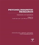 Doris Rieber Aaronson, Doris Aaronson, Robert Rieber, Robert W Rieber, Robert W. Rieber - Psycholinguistic Research (Ple: Psycholinguistics)