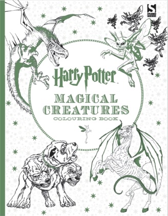 Warner Brothers, J. K. Rowling, Joanne K Rowling,  Warner Bros, Warner Brothers, Adam Raiti - Harry Potter Magical Creatures - Colouring Book