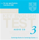 Cambridge Key English Test, New Edition - 3: 1 Audio-CD, Audio-CD (Hörbuch)