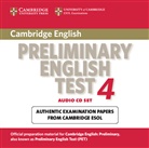 Cambridge Preliminary English Test, New Edition - 4: 2 Audio-CDs, Audio-CD (Hörbuch)