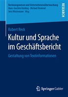 Robert Reck - Kultur und Sprache im Geschäftsbericht
